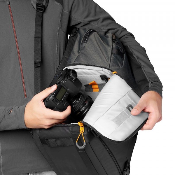 Lowepro Fastpack BP 250 AW III (sivi) pregrada za laptop 13